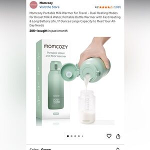 Momcozy Portable Water and Milk Warmer